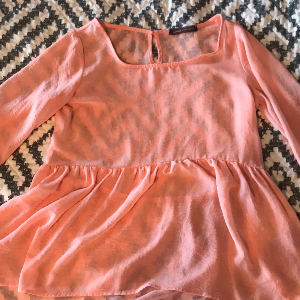 Boutique babydoll top